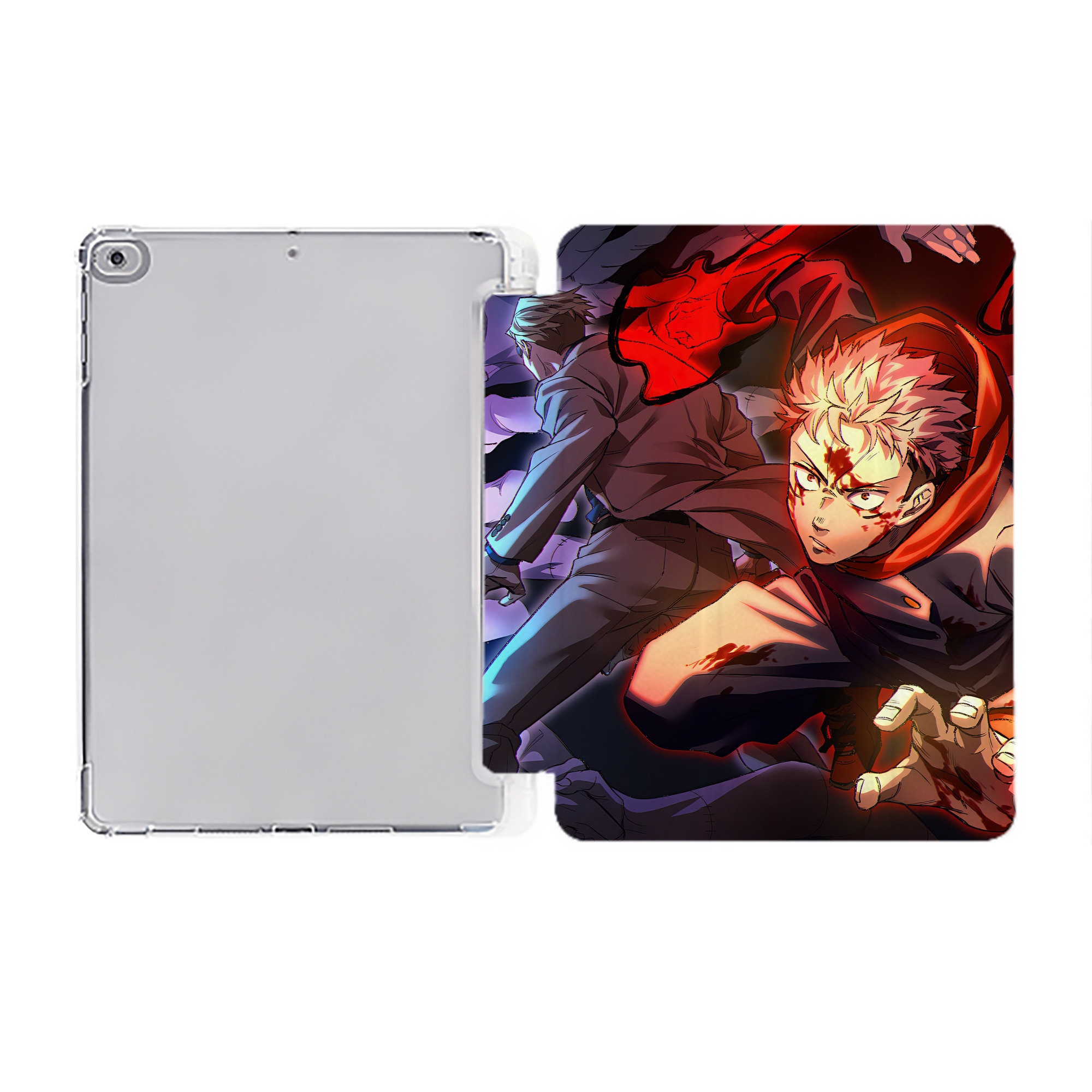 （画像用） SPY×FAMILY间谍家家酒 IPad ケース ペン収納付き 三つ折りスタンド PUレザー×シリコン 対応機種9.5/10.5/10.9インチ